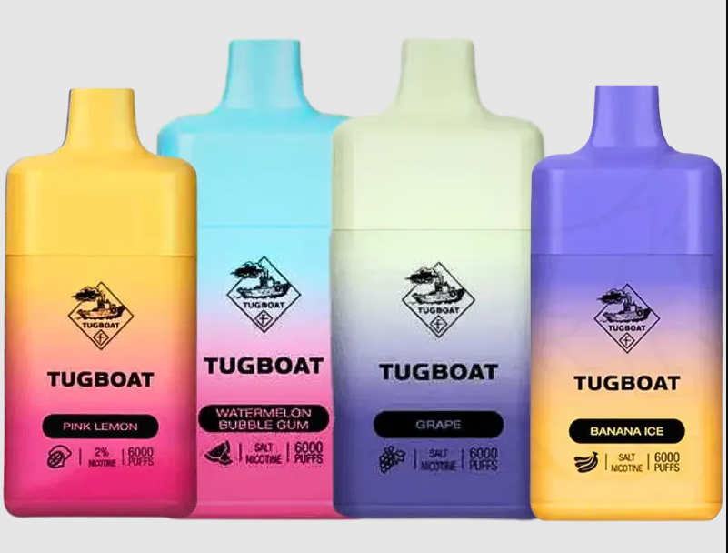 TUGBOAT BOX 6000 PUFFS: SMALL SIZE, HUGE PERFORMANCE